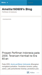 Mobile Screenshot of ameliia160609.wordpress.com