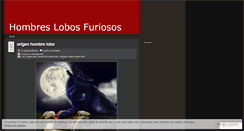 Desktop Screenshot of hombrelobosfurioso.wordpress.com