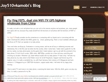 Tablet Screenshot of joy510vkamobi.wordpress.com