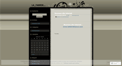 Desktop Screenshot of lafabrikbijoux.wordpress.com