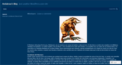 Desktop Screenshot of andalexus.wordpress.com
