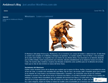 Tablet Screenshot of andalexus.wordpress.com
