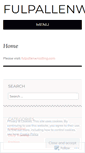 Mobile Screenshot of fulpallenwrestling.wordpress.com