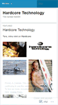 Mobile Screenshot of hardcoretechnology.wordpress.com