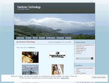 Tablet Screenshot of hardcoretechnology.wordpress.com