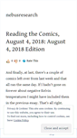 Mobile Screenshot of nebusresearch.wordpress.com