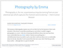Tablet Screenshot of photographybyemmah.wordpress.com