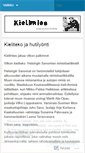 Mobile Screenshot of kielimies.wordpress.com