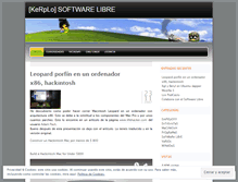 Tablet Screenshot of kerplo.wordpress.com