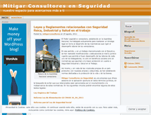 Tablet Screenshot of mitigarconsultores.wordpress.com