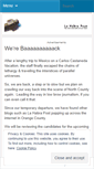 Mobile Screenshot of lahabrapost.wordpress.com