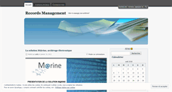 Desktop Screenshot of marecords.wordpress.com
