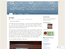 Tablet Screenshot of kefagan.wordpress.com
