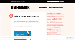 Desktop Screenshot of omeuamor.wordpress.com