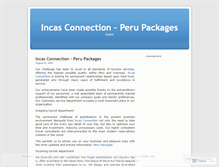Tablet Screenshot of incasconnection.wordpress.com