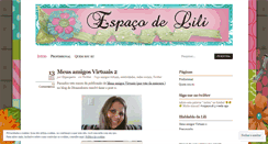 Desktop Screenshot of lilipauperio.wordpress.com