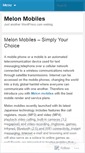 Mobile Screenshot of mobilephones1.wordpress.com