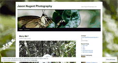 Desktop Screenshot of jasonnugentphotography.wordpress.com