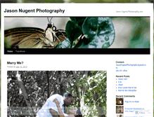 Tablet Screenshot of jasonnugentphotography.wordpress.com