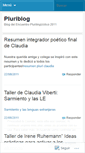 Mobile Screenshot of blogplurilinguistico.wordpress.com