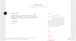 Desktop Screenshot of maniforpers3862.wordpress.com