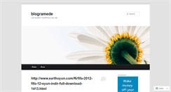 Desktop Screenshot of blogramede.wordpress.com