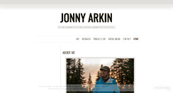 Desktop Screenshot of jonnyarkin.wordpress.com