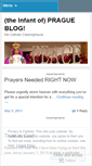 Mobile Screenshot of infantofpragueblog.wordpress.com