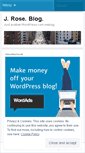 Mobile Screenshot of jrawse.wordpress.com