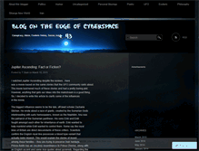 Tablet Screenshot of blogontheedgeofcyberspaceplus43.wordpress.com