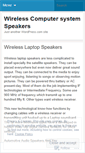 Mobile Screenshot of logitechz2300review42.wordpress.com