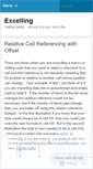 Mobile Screenshot of excelling.wordpress.com