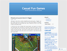 Tablet Screenshot of casualfungames.wordpress.com