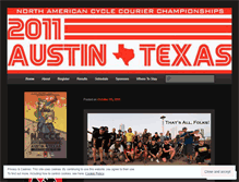 Tablet Screenshot of naccc2011austin.wordpress.com