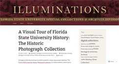 Desktop Screenshot of fsuspecialcollections.wordpress.com