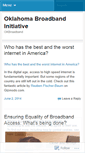 Mobile Screenshot of okbroadband.wordpress.com