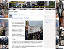 Tablet Screenshot of abolishthecops.wordpress.com