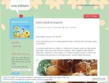 Tablet Screenshot of mojakuhinjica.wordpress.com