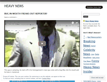Tablet Screenshot of heavynews.wordpress.com