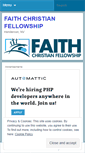 Mobile Screenshot of faithchristiannv.wordpress.com