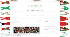 Desktop Screenshot of lusopatia.wordpress.com