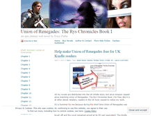 Tablet Screenshot of fantasywebfiction.wordpress.com
