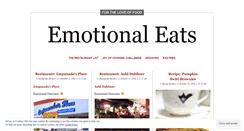 Desktop Screenshot of emoeating.wordpress.com