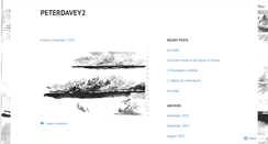 Desktop Screenshot of peterdavey2.wordpress.com