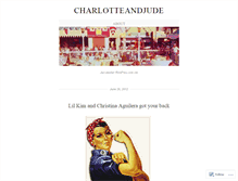Tablet Screenshot of charlotteandjude.wordpress.com