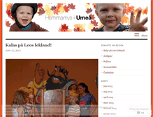 Tablet Screenshot of hemmamysiumea.wordpress.com