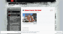 Desktop Screenshot of mrpropertyprince.wordpress.com