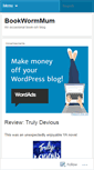 Mobile Screenshot of bookwormmum.wordpress.com