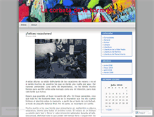 Tablet Screenshot of lacorbatadelahormiga.wordpress.com