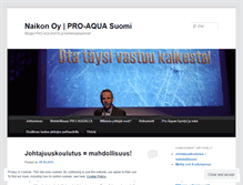 Tablet Screenshot of proaquafi.wordpress.com